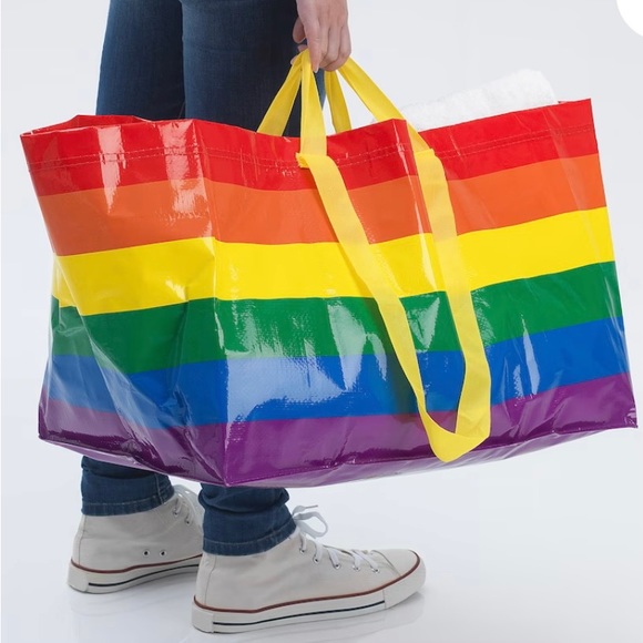 IKEA Large Storstommia Rainbow 🌈 Bag 2401oz - Picture 1 of 10